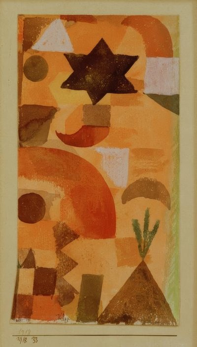 Vignette to Egypt by Paul Klee